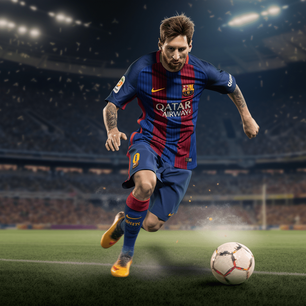 Lionel Messi maydonda